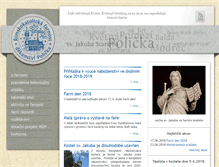 Tablet Screenshot of farnostpolicka.cz